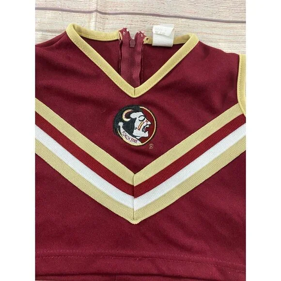 Little King Florida State Little Girls Cheerleading Top (Only) - 3 - Picture 2 of 9